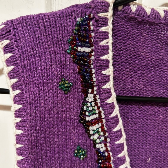 Vintage Ivy silk blend knit vest. - Picture 5 of 8